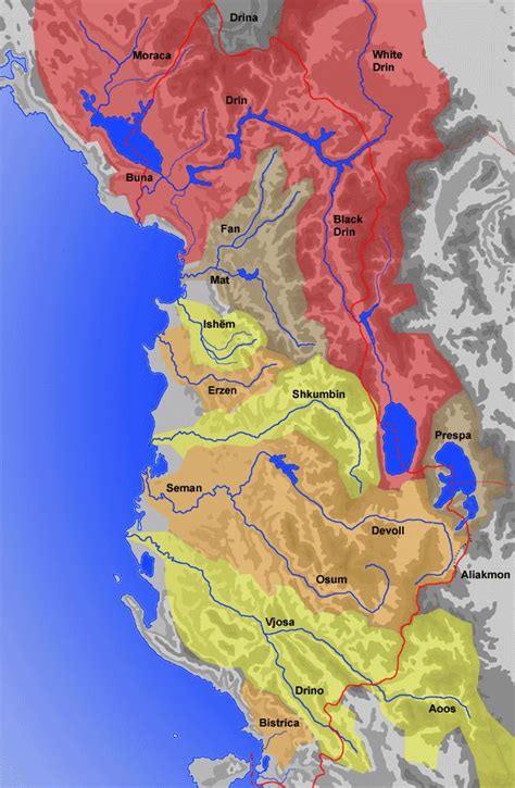 List of rivers of Albania .